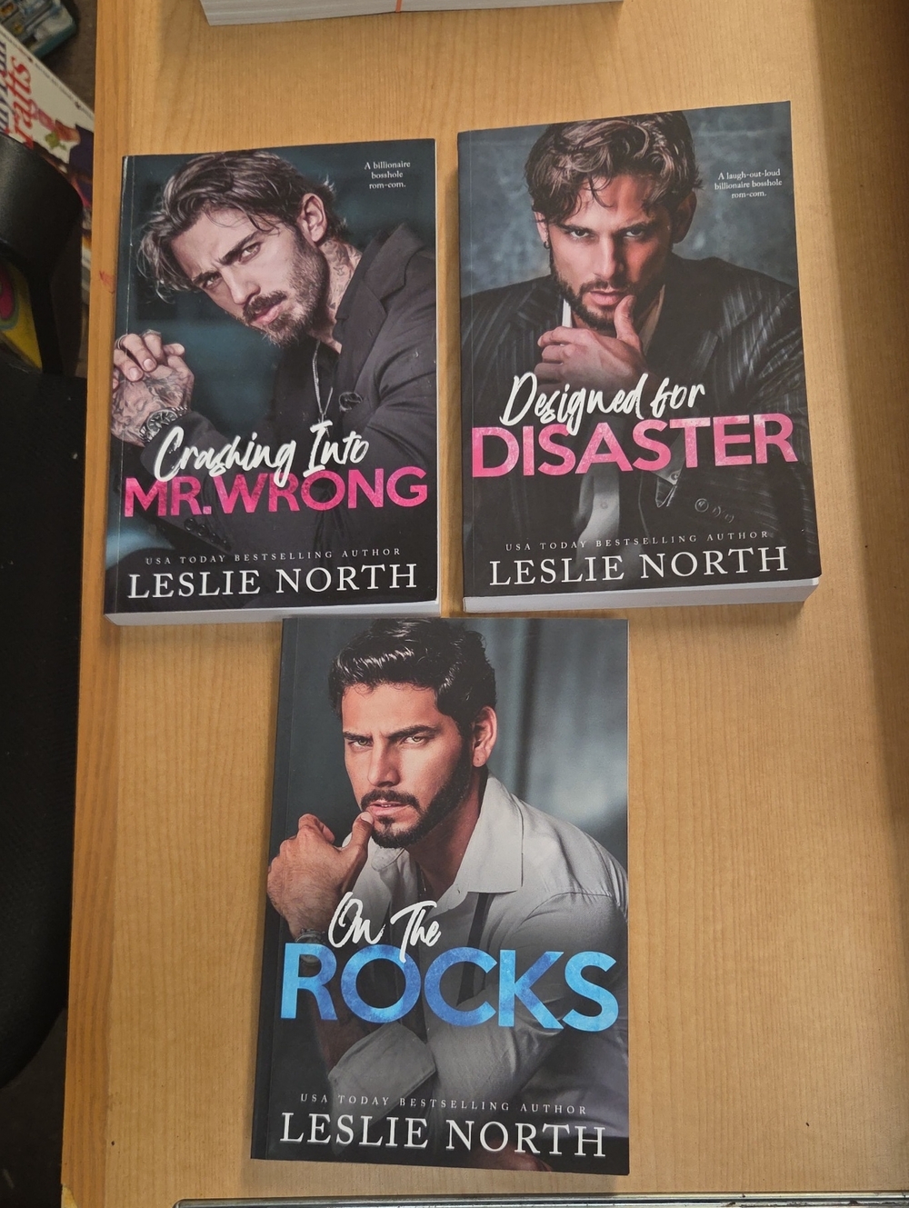 3‎ Leslie North Romance Novel Paperback  Books